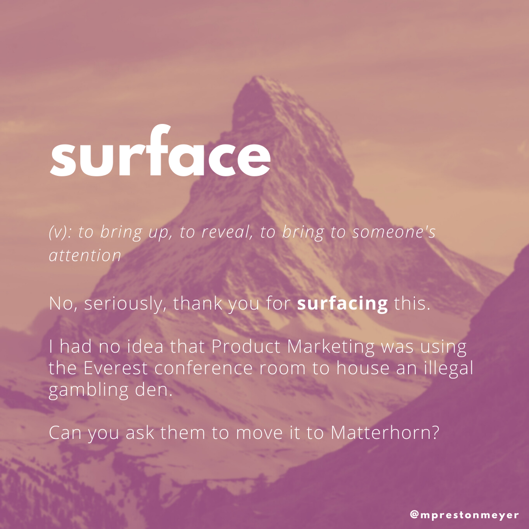 Surface